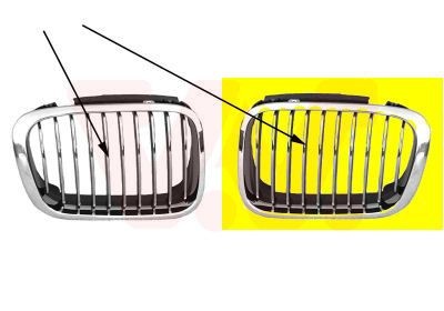 Kühlergitter für bmw - für,