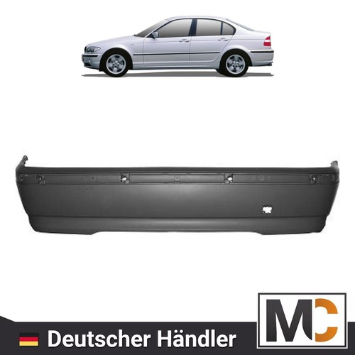 Stoßstange hinten grau für